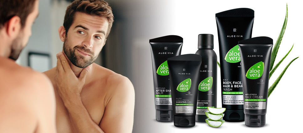 LR Aloe Vera Männerpflege Produkte